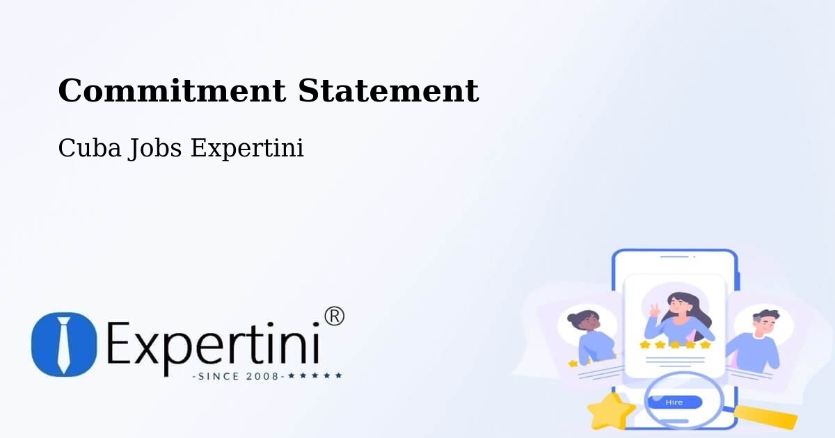 Corporate Commitment – Calimete - Cuba Jobs Expertini